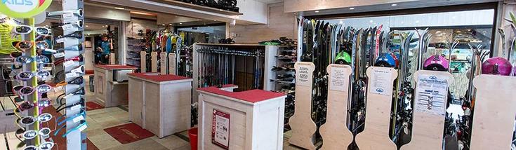 Intérieur du magasin SPORT 2000 ALPE D'HUEZ CENTRE STATION