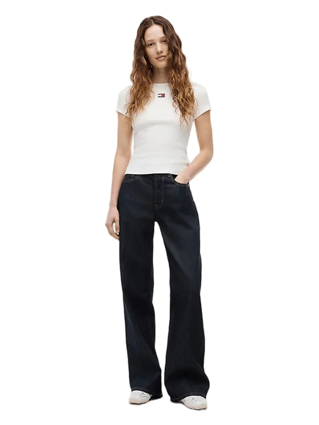 Slim Badge Rib Tee
