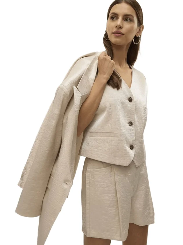Vmliana Sl Shiny Waistcoat