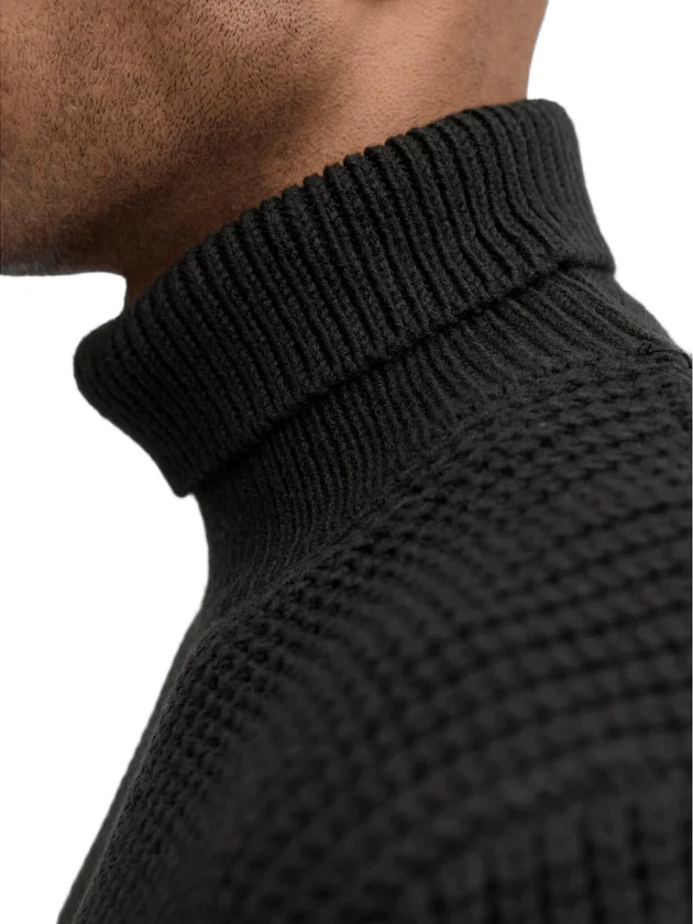 Jorbleecker Knit Roll Neck
