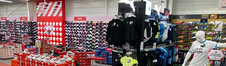 Intérieur du magasin SPORT 2000 VALS PRES LE PUY