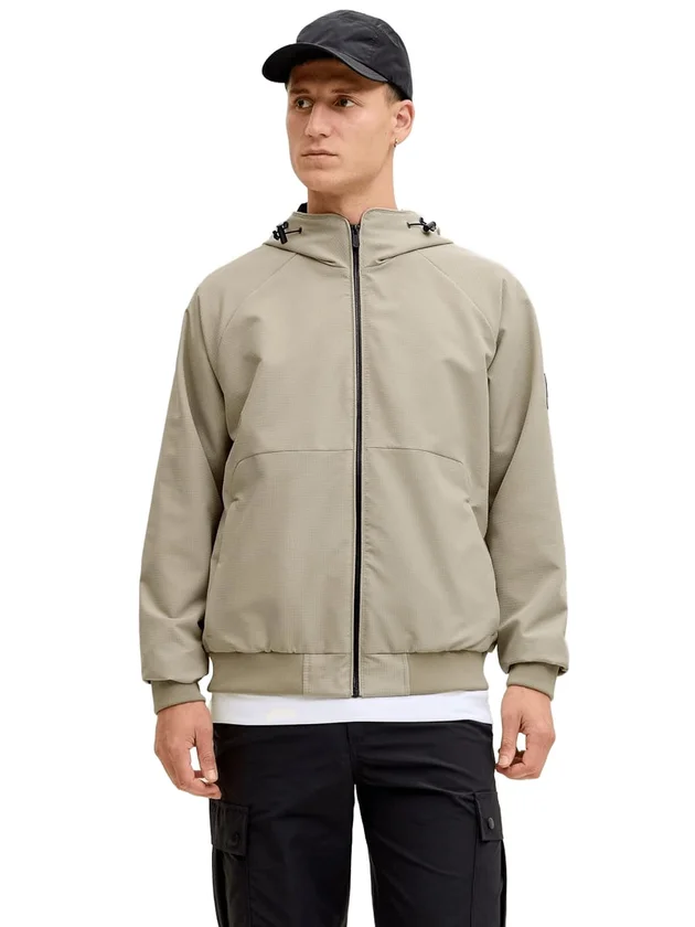 Fusion Hood Bomber Jacket Sn