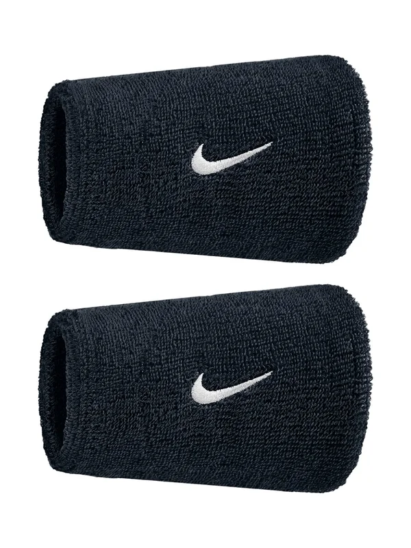 Swoosh Classic Doublewide Wristbands 2PK