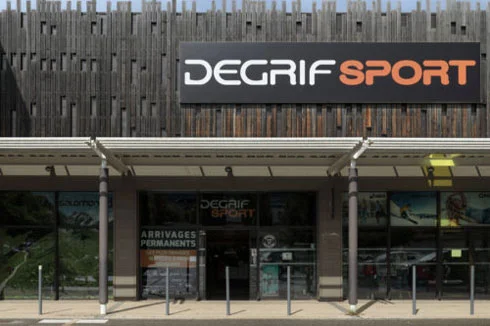 Façade extérieure magasin Degrif Sport