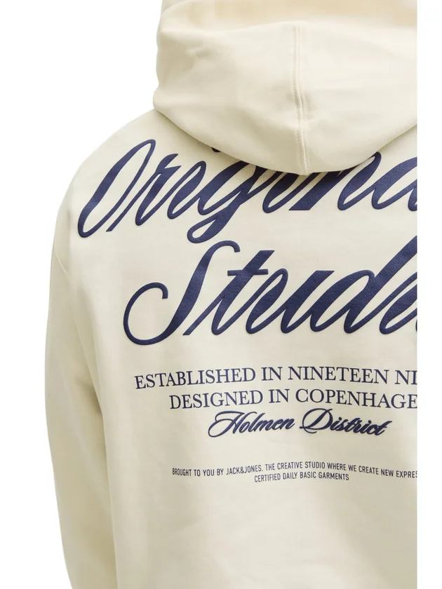 Jornorrebro Typo Back Sweat Hood Sn