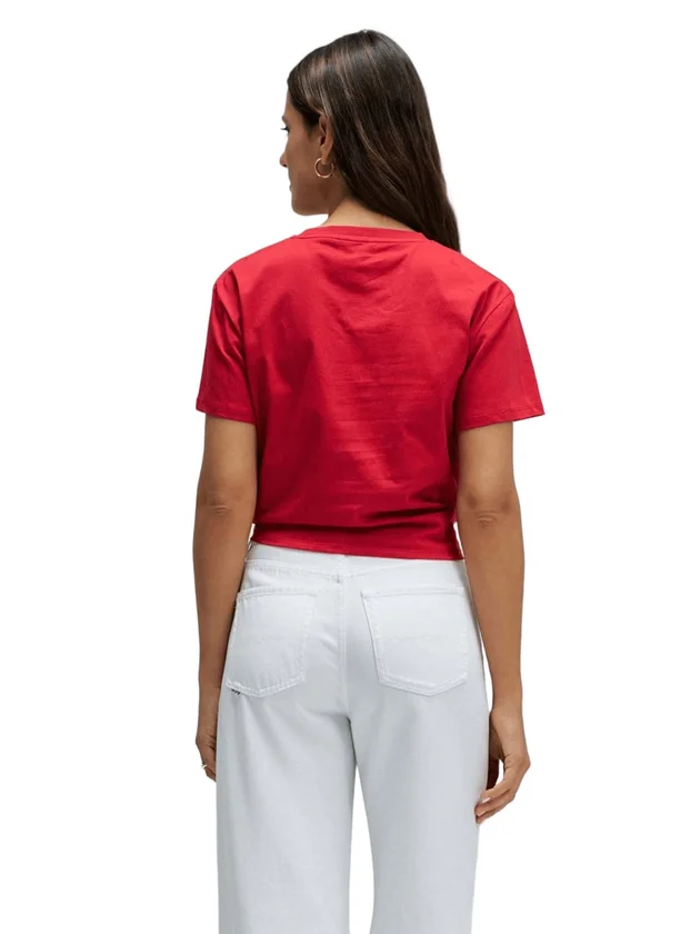 Branding Flowers Embroidery T Shirt
