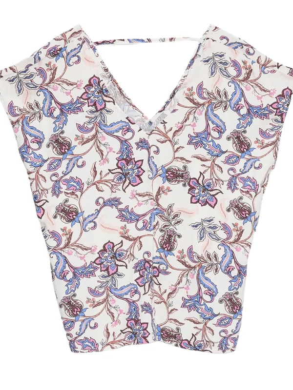 Cherie S S Top Wvn Btq