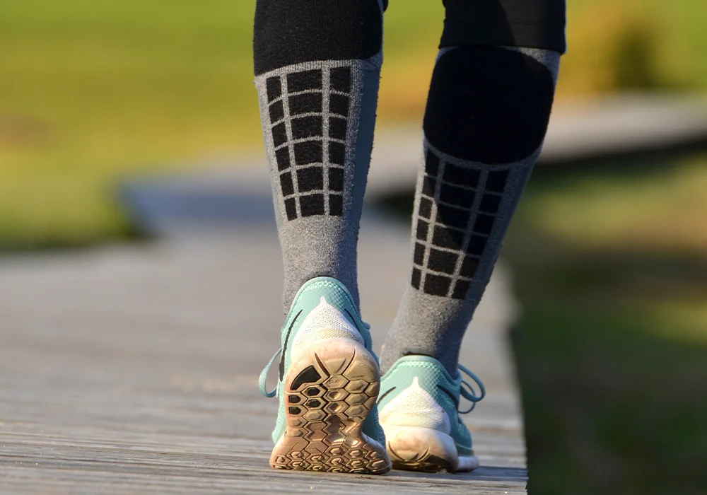Chaussettes techniques de running