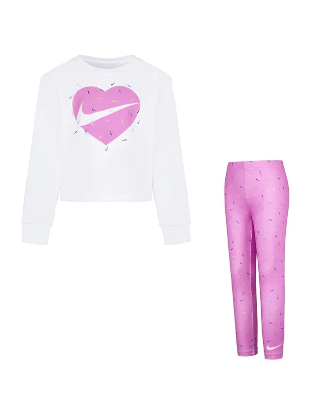 AOP L/S Tee Et Legging Set