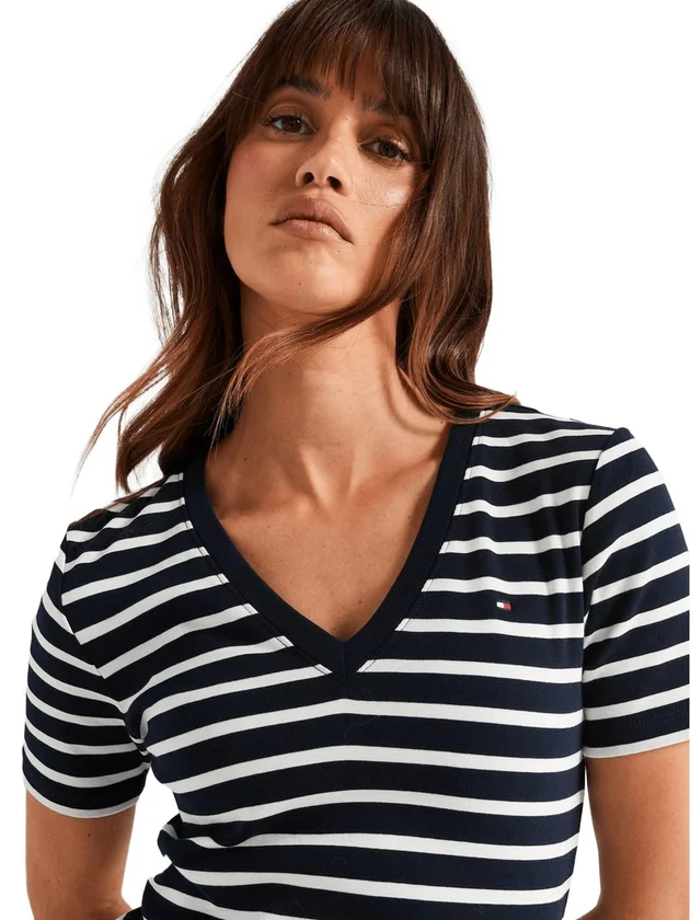 Slim Cody V Nk Ss Tee