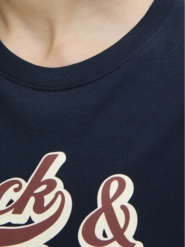 JJElogo Tee Ss Oneck 2 Col AW25 Noos
