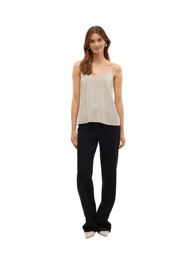 Lin Singlet Top Wvn Ga Boo
