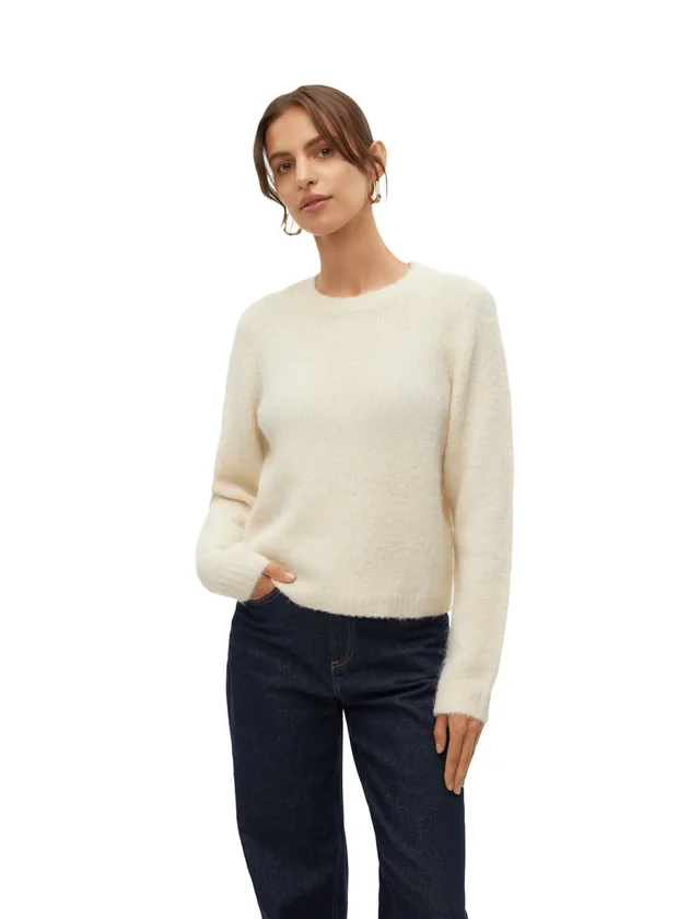 Vmnnovah LS O Neck Pullover Ga Noos