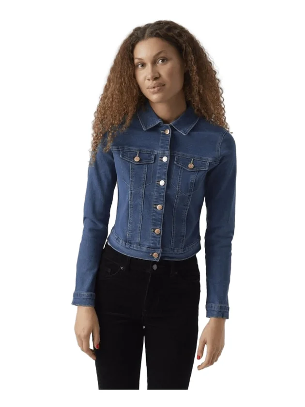 Luna LS Slim Dnm Jacket Mix Ga No