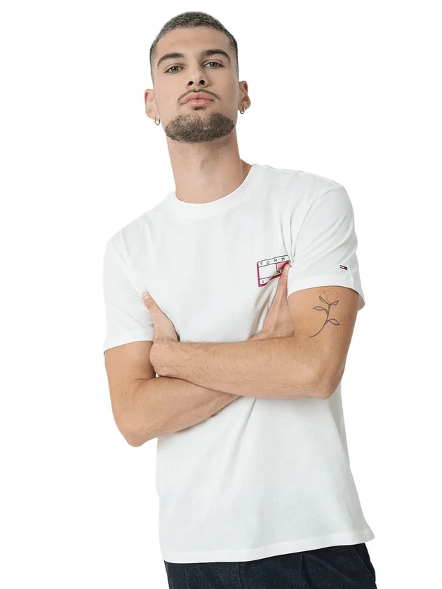 Slim Pop Color Flag Tee Ext