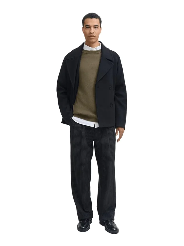 Milano Stitch Knit Crew Neck Sn