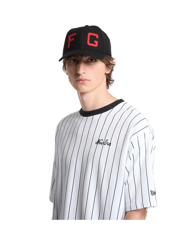 Pinstripe OS Tee