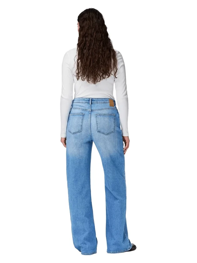 Silke Mid Wide Jeans Noos
