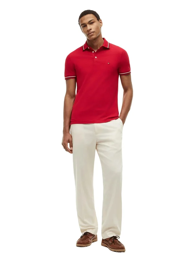 Tipped Slim Fit Seas