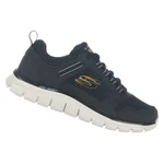 BLACK LEATHER/MESH/GOLD PU/TRIM