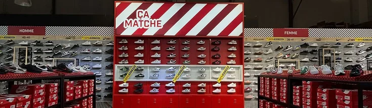Intérieur du magasin SPORT 2000 SOMMIERES