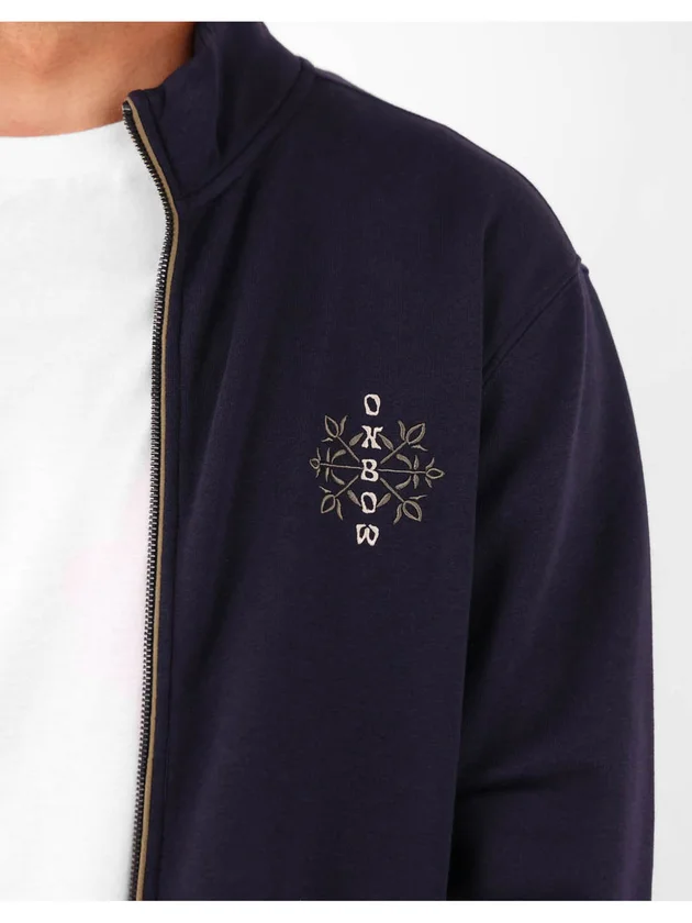 Sweat Zippé Col Rond