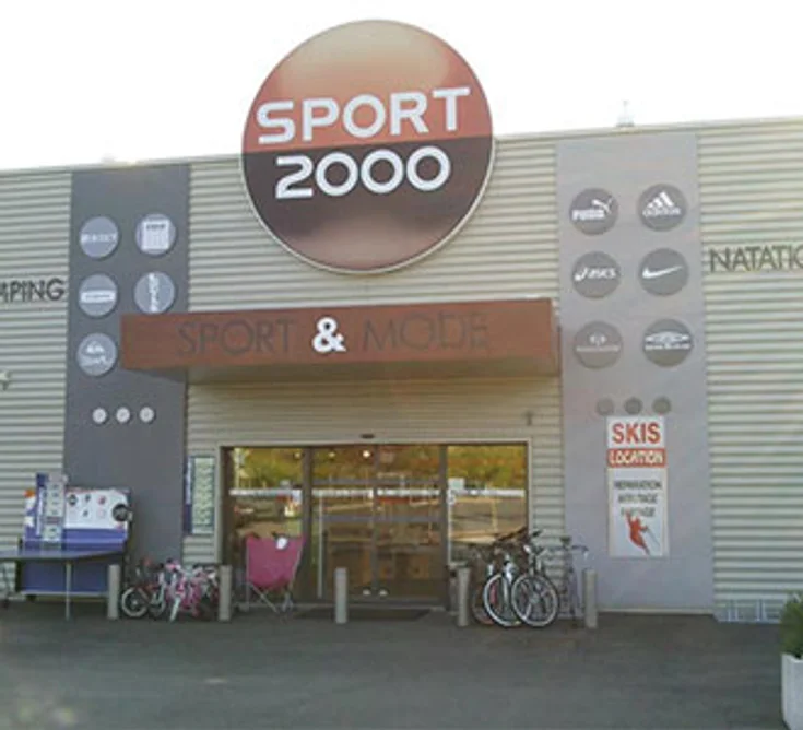 Extérieur du magasin SPORT 2000 CHAUFFAILLES