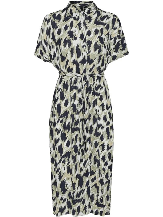 Ss Calf Shirt Dress Wvn Ga