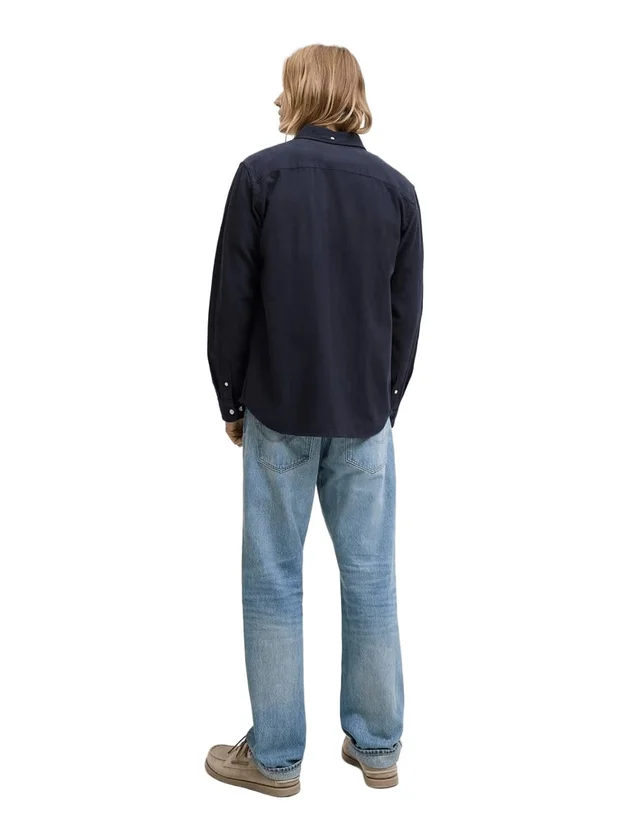Jprblubrook Twill Solid L S Shirt
