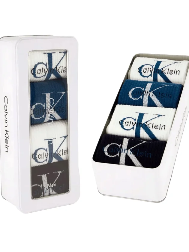 Men Sock 4P Giftbox Monologo