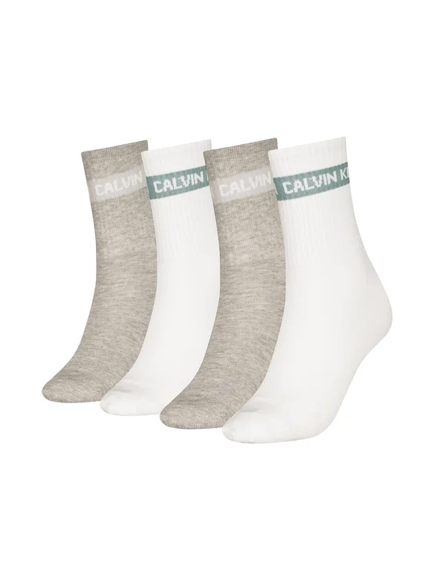 Sock 4P Giftbox Stripe Logo