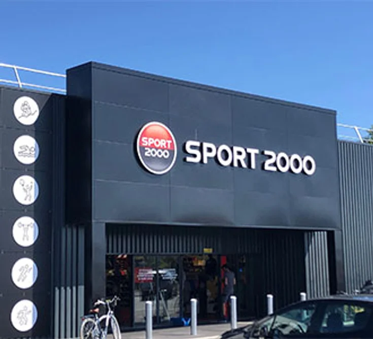 Extérieur du magasin SPORT 2000 ARGELES SUR MER