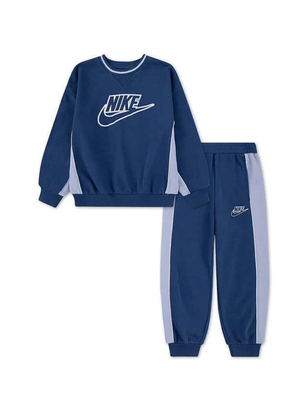 Nkn Ft Color Blocked Crew Set
