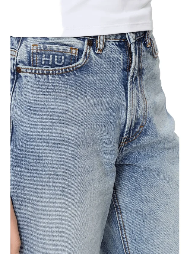 Jean Jambes Larges Taille Haute