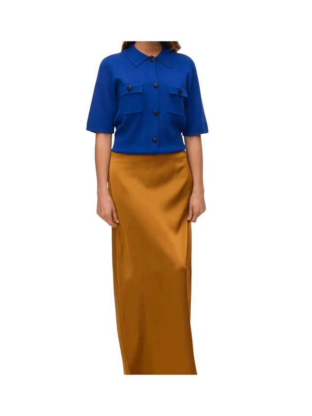 Gold Ss Collar Jacket