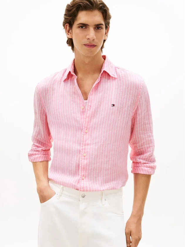 Linen Bengal Stripe RF Shirt