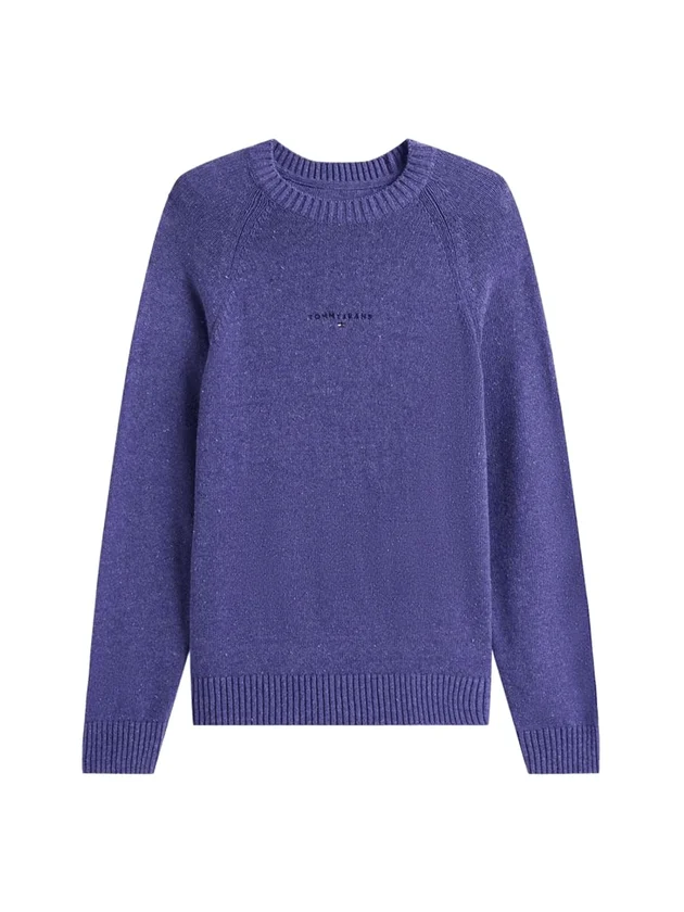 Slim Linear Raglan Sweater