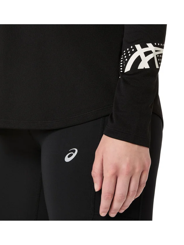 Icon 1/2 Zip LS Top