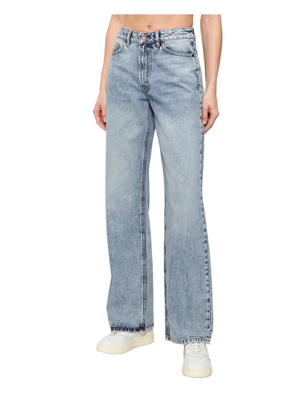 Jean Jambes Larges Taille Haute