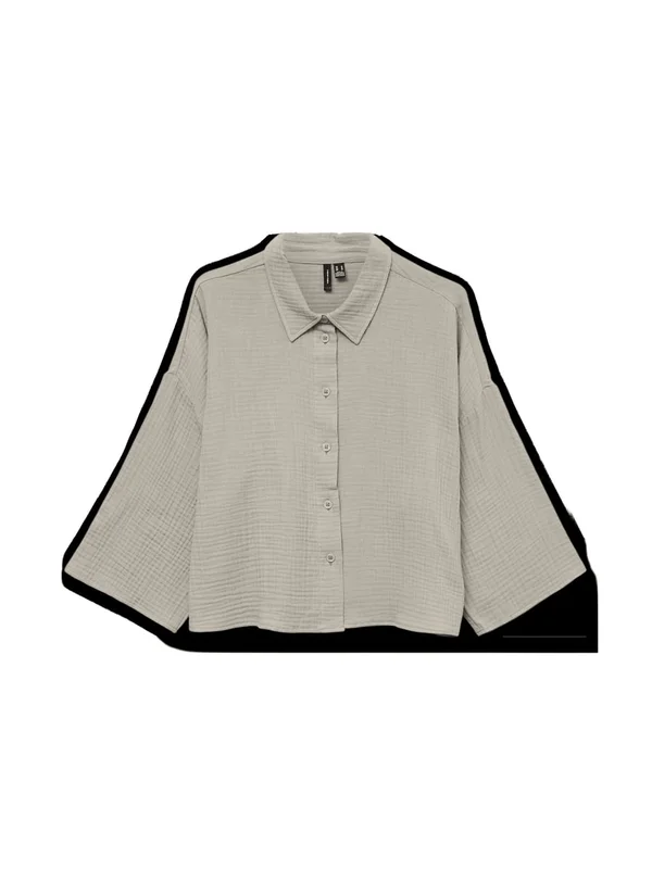 Natali Crop Shirt Wvn Noos
