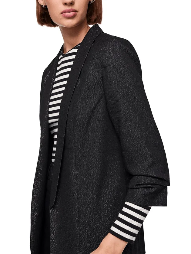 Pcbosella 3 4 Glitter Blazer Noos