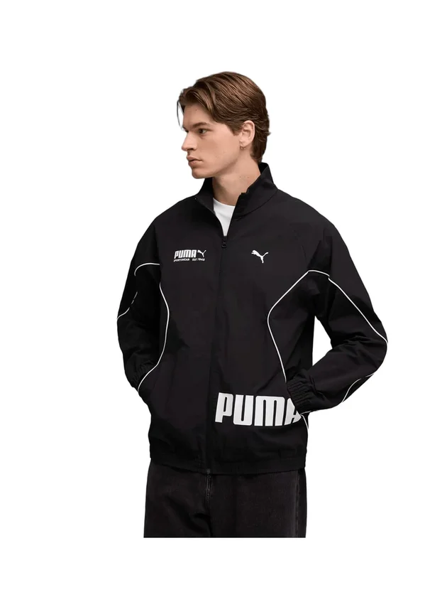 Sport Relaxed Woven Track Jacket