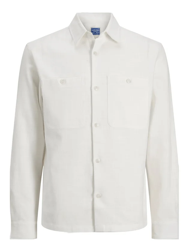Blurayle Linen Solid LS Shirt