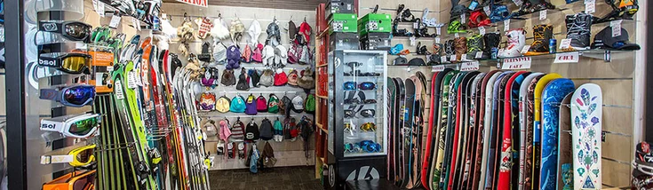 Intérieur du magasin SPORT 2000 ARCS 1800 DELAY SAVOIE SPORT