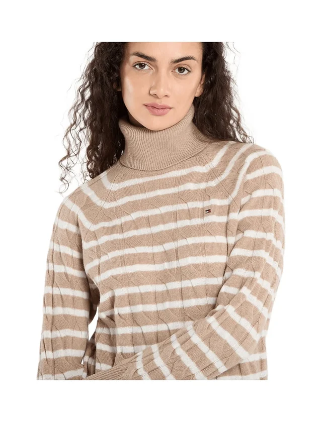 Soft Wool Cable Roll Nk LS Swt