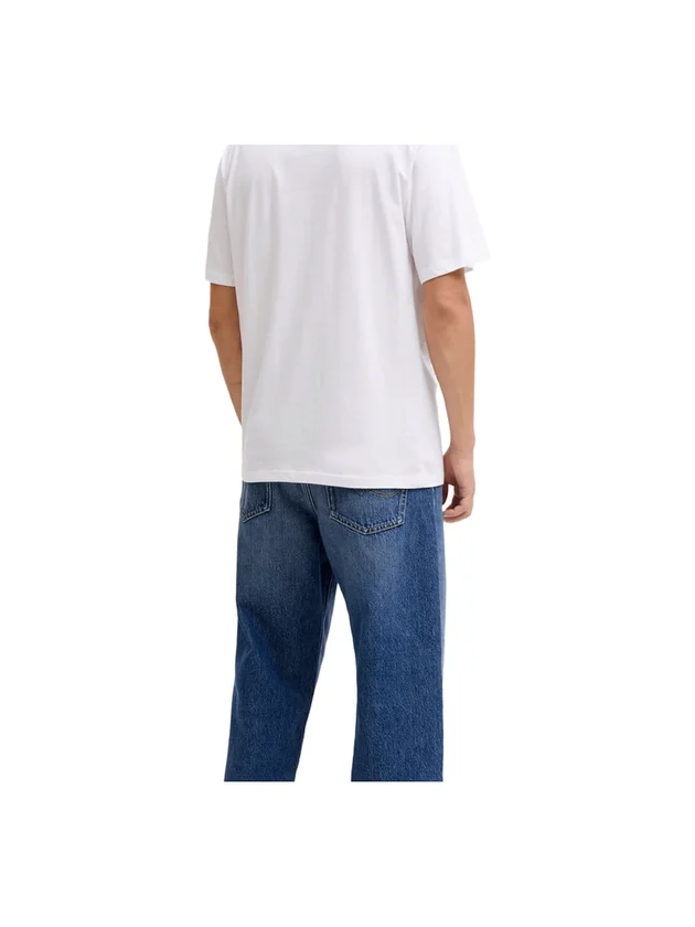 Jjcole Print Tee Ss Crew Neck Ln