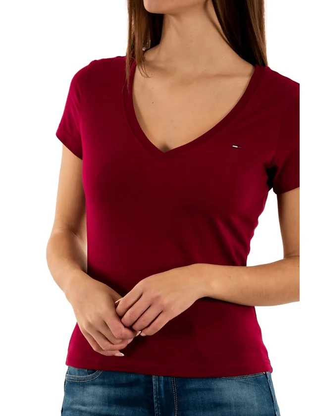 Slim V Neck Tee