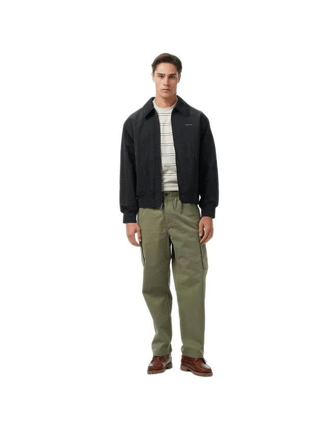 Nylon Collared Reversible Jkt