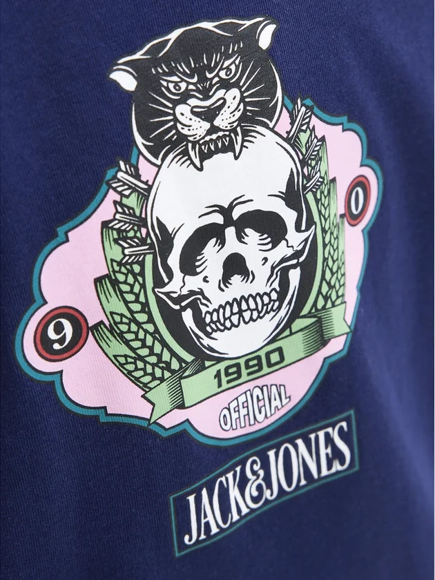 Jorskull Nature Tee Ss Crew Neck Sn