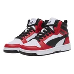 PUMA WHITE-PUMA BLACK-RED